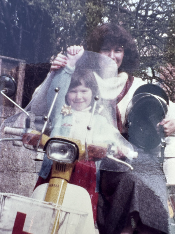 Katrina Maria as a girl